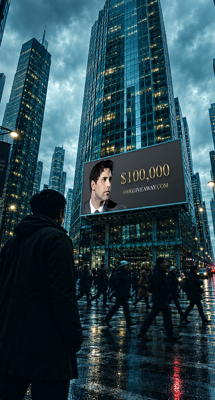 Create a cinematic campaign video to introduce Dimopoulos Law’s $100K Giveaway and communicate the impact behind the initiative in a memorable and emotionally engaging way.